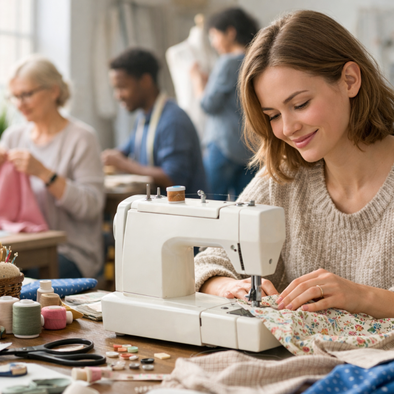 Das Nähen wiederentdeckt - immer mehr erfreuen sich am schönen Hobby mit Nadel und Faden